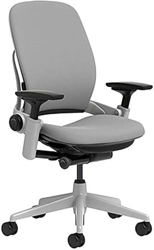 Steelcase Leap Office Chair - Ergonomic Work Chair with Wheels for Carpet Flooring - Supports Unique Body Shape - with Natural Glide System & Liveback Technology - Night Owl