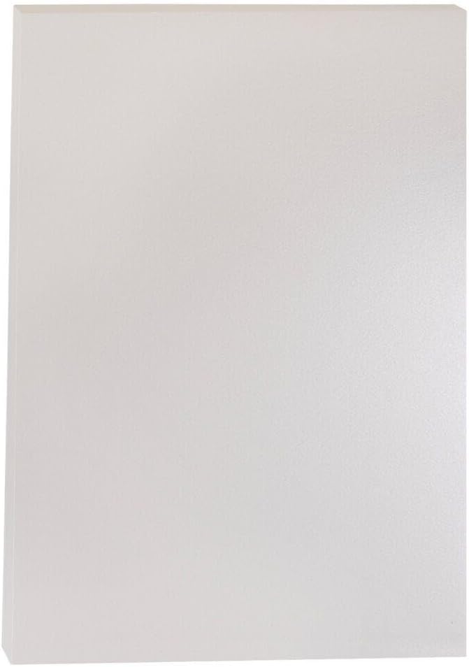 LUXPaper Custom Printed 8.5" x 11" Paper | Customizable Letterhead | Personalized Logo & Text | Letter Size | Quartz Metallic | 80lb. Text | 200 Qty
