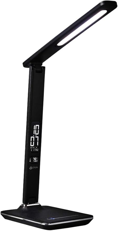 OttLite LED Wellness Series Renew Lamp, Black (F1DY8G59-SHPR)