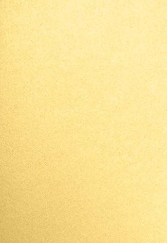 LUXPaper 13" x 19" Paper | Gold Metallic | 80lb. Text | 50 Qty