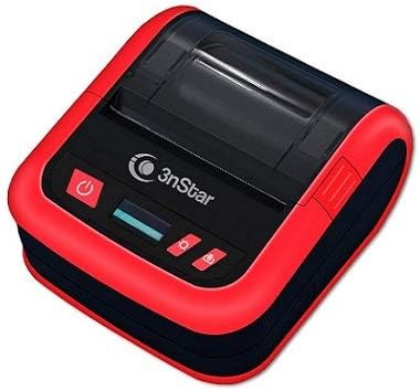 3nStar 80mm (3") Portable Direct Thermal Receipt and Label Printer Bluetooth/USB, ESC/POS, ZPL - PPT305BT