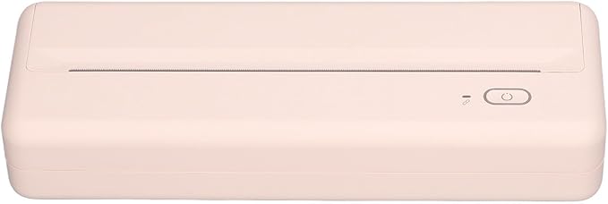 Kikumi Portable Thermal Printer, Mobile Printer, Wide Range of Applications, with Large Capacity, Integrated for Office A4 Paper