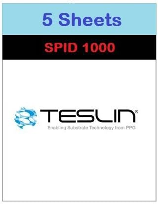 Teslin® Synthetic Paper - for Laser printers - 8.5" x 11" | 5 Pack