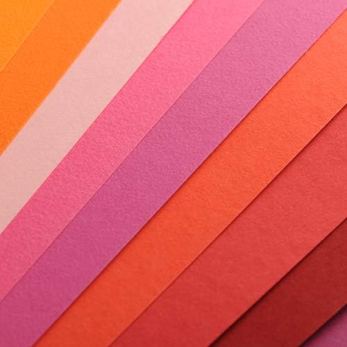 Canson Iris Vivaldi A4 185 GSM Smooth Colour Paper - Orange (Pack of 50 Sheets)