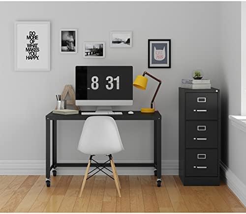 Lorell Commercial-Grade Vertical File, Black