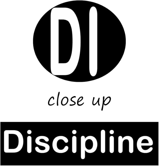 Discipline Determination Noun Motivational Wall Art Office Decor Inspirational Positive Quotes Canvas Painting Courage Posters Prints Artwork School Wall Decor Framed Ready to Hang [60" W X 28" H]