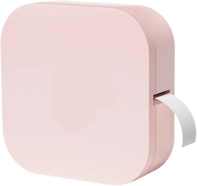Label Printer, Q30 Paper Sticker Wireless Label Printer Pocket Handheld Thermal Price Marker Home Office Use(Pink Q30 Printer)