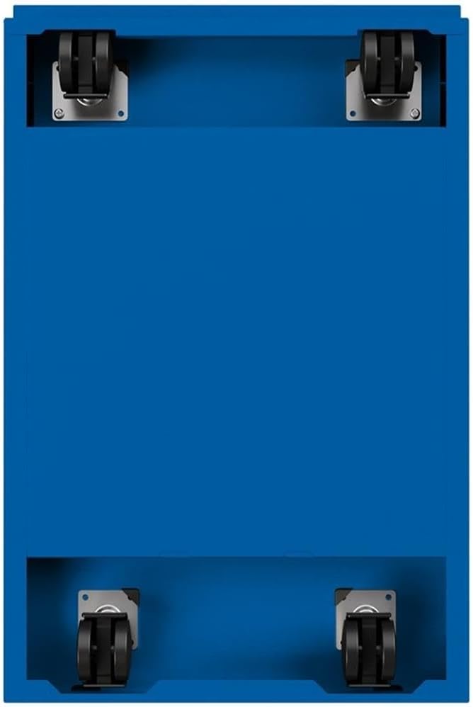 Hirsh Industries 20" Deep 2 Drawer Mobile File Cabinet File in Blue