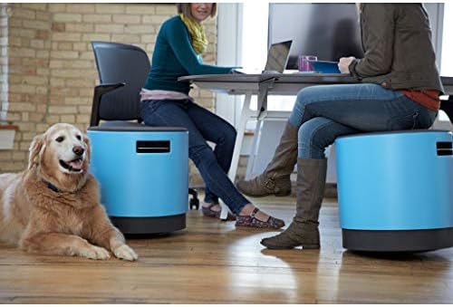 Steelcase Turnstone Buoy, Wasabi Fabric, Black