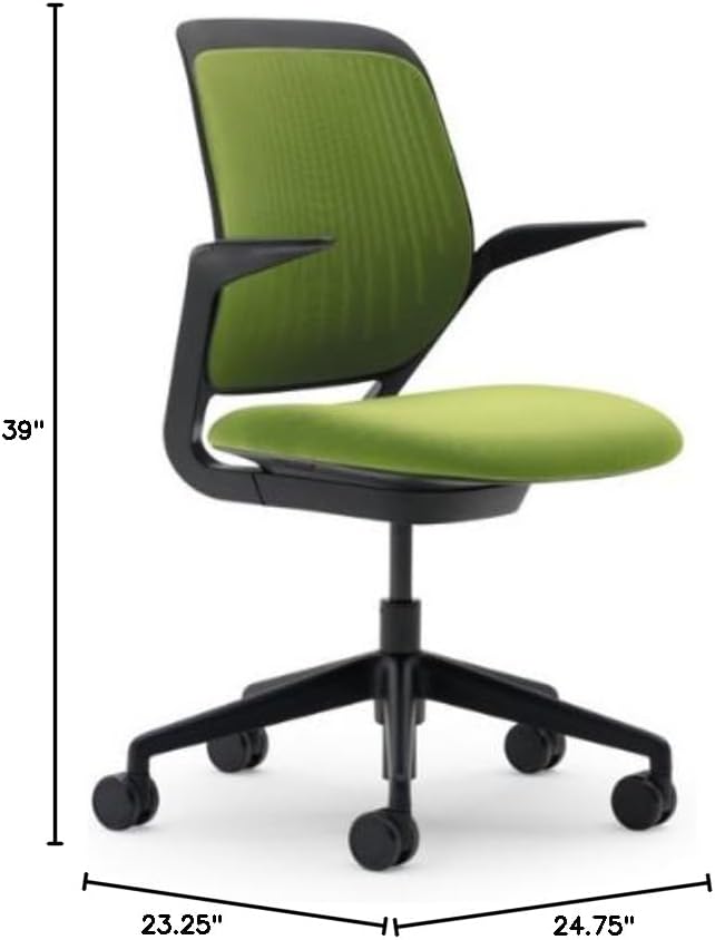 Steelcase Cobi Chair, Wasabi Fabric