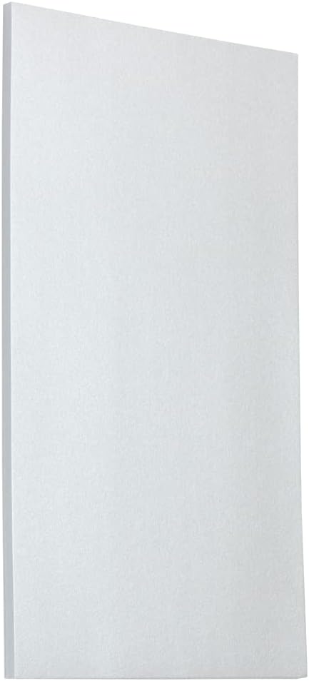 JAM PAPER Metallic 105lb Cardstock - 8.5 x 14 Coverstock - 284 GSM - Silver Stardream Metallic - 50 Sheets/Pack