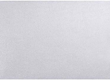 LUXPaper A7 Flat Cards | 5 1/8" x 7" | Silver Metallic | 105lb. Cover | 1,000 Qty