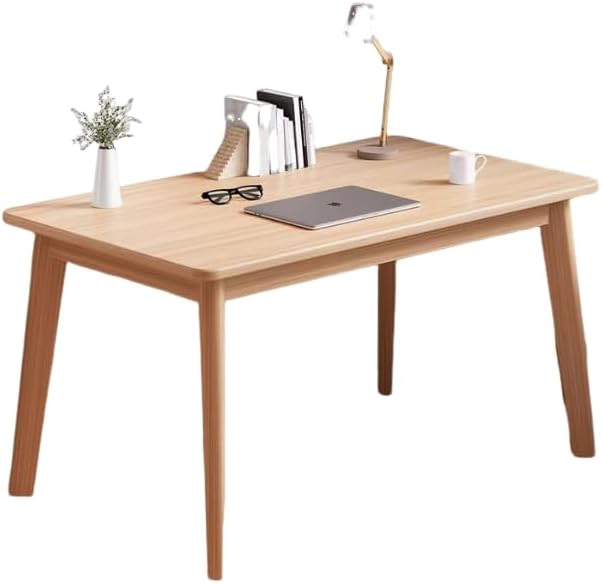 Writing Desk-Home Office Workbench Desk, Laptop Computer Work Study Table,Modern Desk with Solid Wood Legs – Simple Home Office Writing Table for Study, Work, or Bedroom,31.4 * 23.6 * 29.9inchs