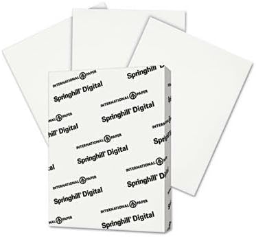 Springhill - 3 Pack - Digital Index White Card Stock 90 Lb 8 1/2 X 11 250 Sheets/Pack "Product Category: Paper & Printable Media/Cards & Card Stock"