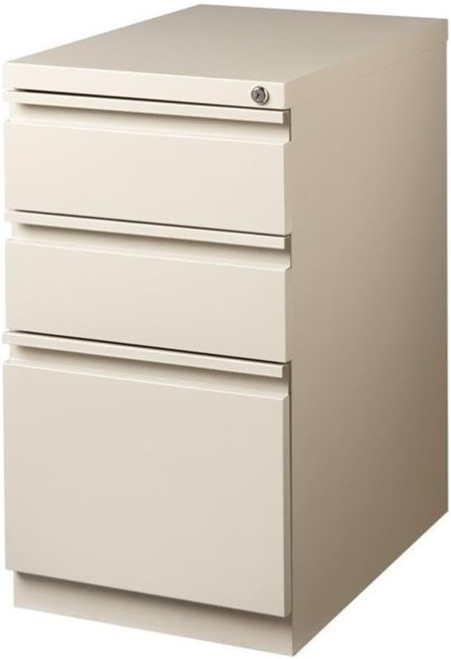 Hirsh Industries Value Pack (Set of 2) 3 Drawer Mobile File Cabinet File in Putty