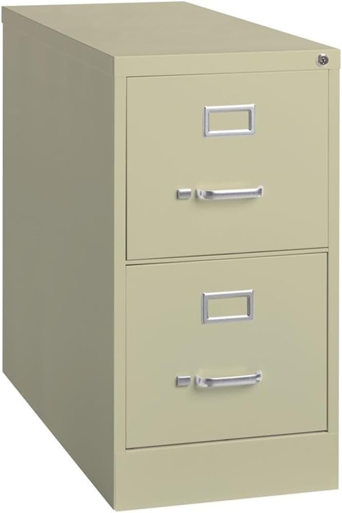 2 Drawer Commercial Letter Size File Cabinet Finish: Putty