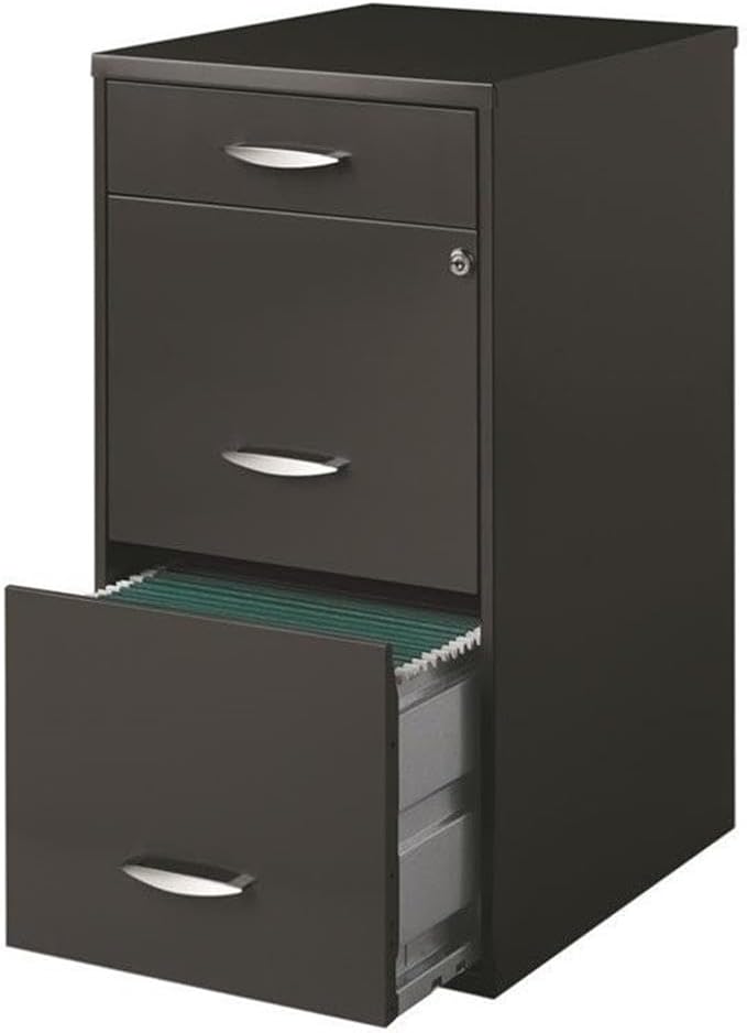 Home Square (Value Pack) 2 Drawer File Cabinet and 3 Drawer File Cabinet Set