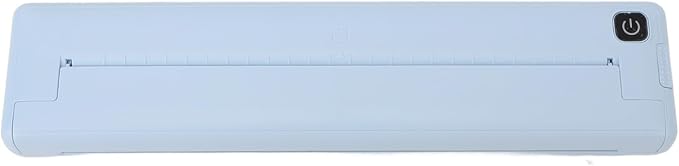 ZJchao Portable Wireless Thermal Printer Inkless Printing Technology for Home School Office Travel A4 Paper Size 210mm 218mm ABS Material 595g Weight