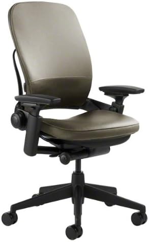 Steelcase Leap Office Desk Chair, Soapstone Leather