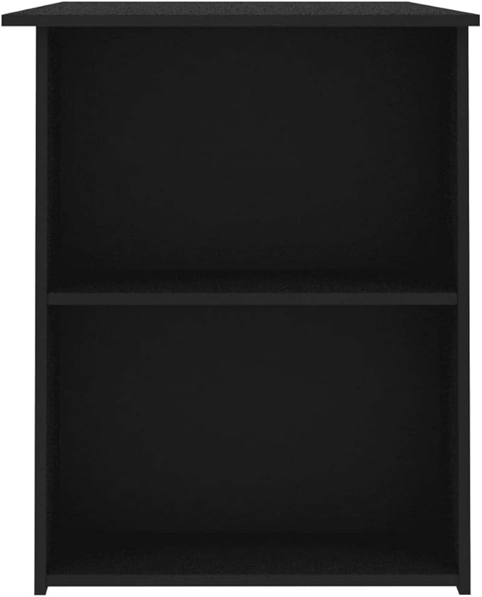 43.3" Computer Desk, Computer Workstation with Shelves, Study Writing Home Office Desk, Modern Chipboard Multipurpose Desk Easy Assemble, 43.3 x 23.6 x 28.7 inch
