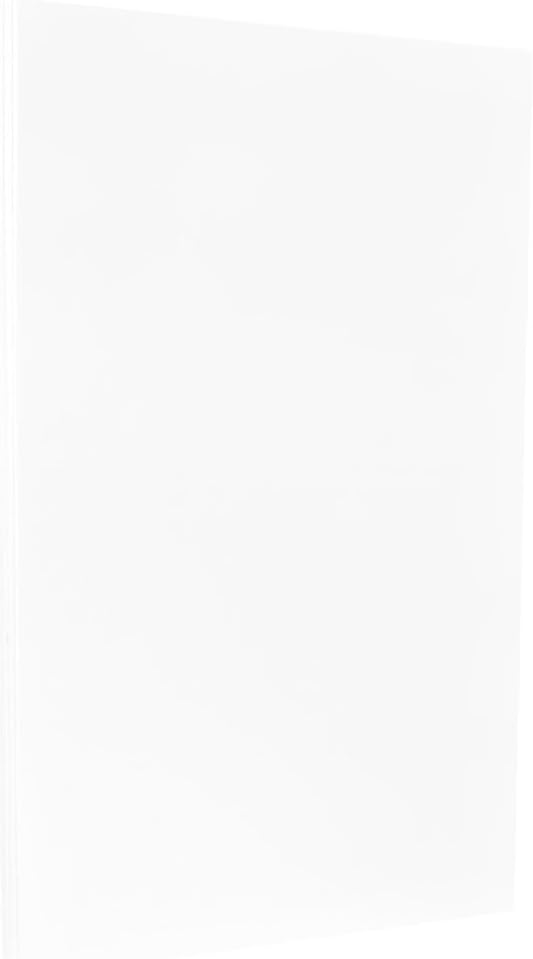 JAM PAPER Legal Strathmore 32lb Paper - 90 GSM - 8.5 x 14 - Bright White Wove - 500 Sheets/Ream