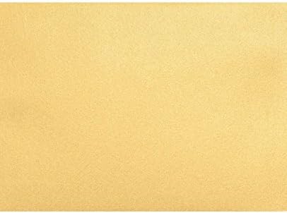 Envelopes.com LUXPaper A7 Flat Cards | 5 1/8" x 7" | Gold Metallic | 105lb. Cover | 1,000 Qty