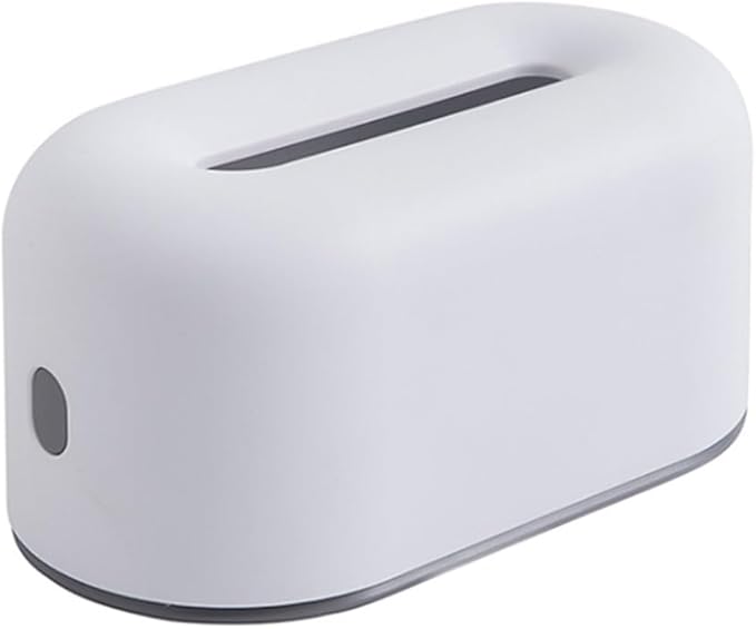 Stylish Tissue Box Stylish Napkin Organizer Household Tissue Box and Facial Tissue Holder for Car Office Desk Home Décor Bathroom Home Bar Modern Tissue Box (Color : White) (White)
