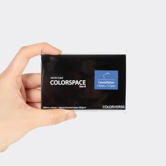 Colorverse Colorspace Size B [Constellation] Ink Art Cards