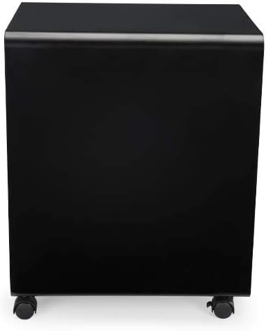 3-Drawer File Cabinet, Rolling (Black) by Uplift Desk
