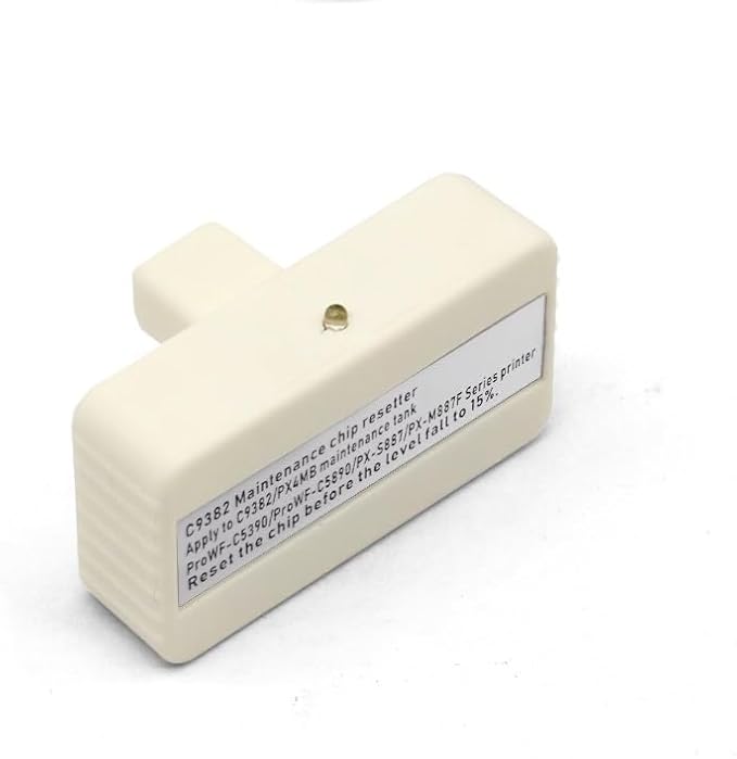 C9382 PX4MB C12C938211 Maintenance Tank Chip Resetter for Epson5890 WorkForce5890 Pro WF-C5890 WF-C5390 PX-S887 PX-M887F Series Printers Office Equipment