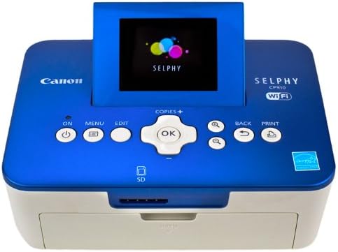 Canon Office Products SELPHY CP910 Blue Wireless Color Photo Printer