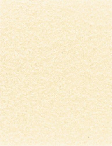 NextDayLabels - Pack of 50 Sheets - 8-1/2" x 11" - Letter Size - 65 lb. Parchment Cover Card Stock, Made in the USA (Natural)