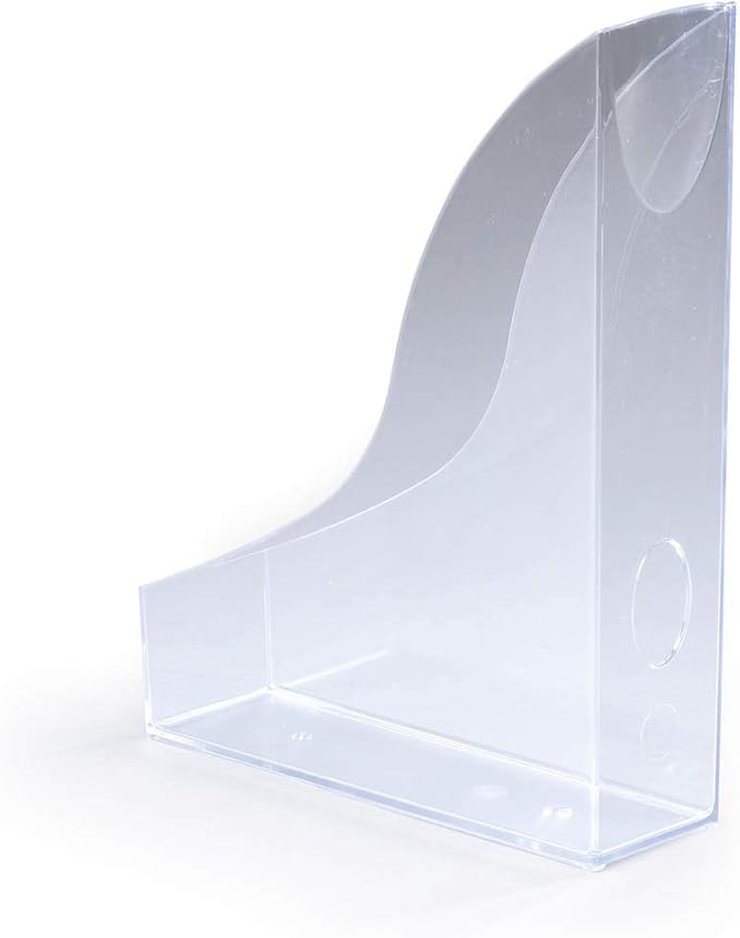 Durable 1701711400 Basic Magazine File, 6 Pieces, Transparent