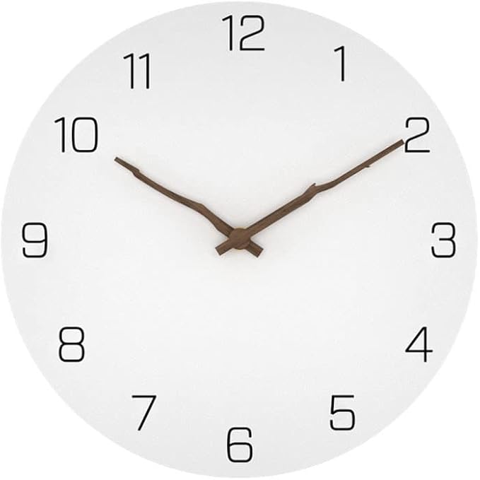 Clock for Bedroom Fashion Wall Clock Bedroom Mute Wall Clock Living Room Home Fashion Wall Clock Restaurant Wall Decoration Office Decor Wall Clock (A)