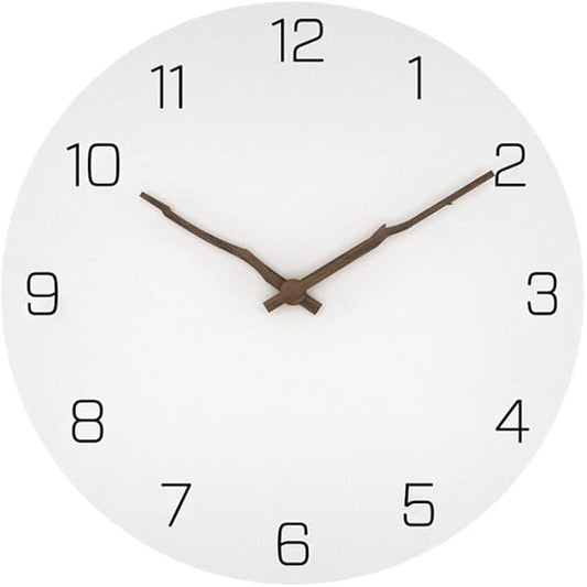 Clock for Bedroom Fashion Wall Clock Bedroom Mute Wall Clock Living Room Home Fashion Wall Clock Restaurant Wall Decoration Office Decor Wall Clock (A)