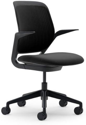 Steelcase Cobi Chair, Licorice Fabric -
