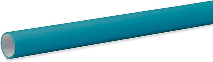 Fadeless Bulletin Board Paper, Fade-Resistant Paper for Classroom Decor, 48” x 12’, Azure, 1 Roll