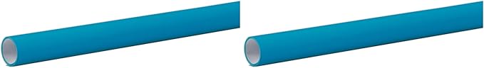 Fadeless Bulletin Board Paper, Fade-Resistant Paper for Classroom Decor, 48” x 12’, Brite Blue, 1 Roll (Pack of 2)