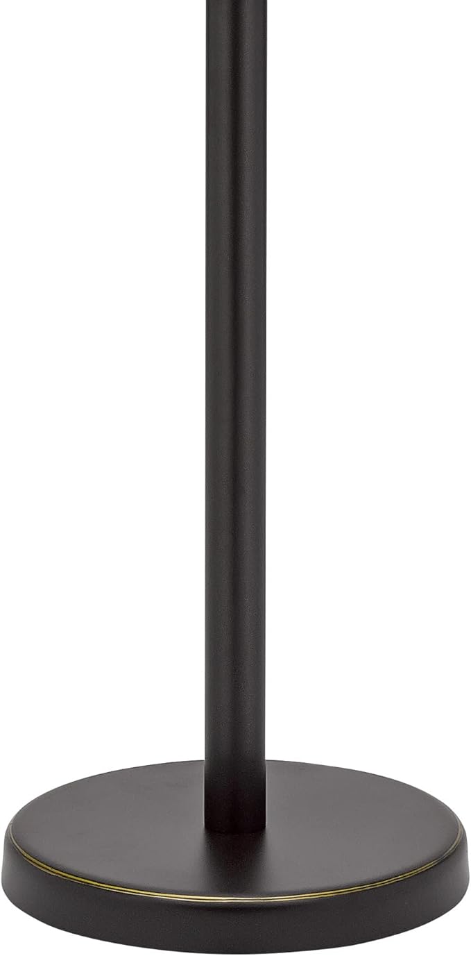 Catalina Lighting 18223-002 Transitional Uplight Floor Lamp with Reading Light, Standing Lamp, Living Room Light, LED Bulb NOT Included,71", Dark Bronze