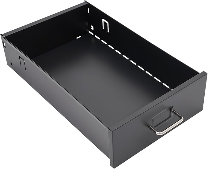 3 Drawer Metal Storage Cabinet, Filing Cabinets for Home Office, Rolling Narrow File Cabinet, Literature Organizer, Home Printer Stands, Mobile File Cabinet w/ Lock for Office, Study, Dresser (Black)