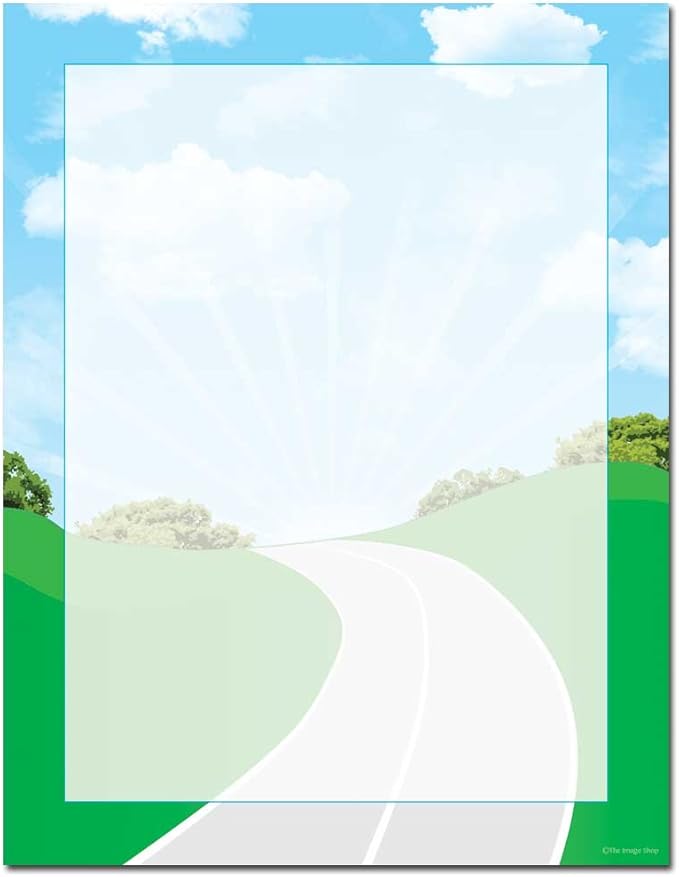 Road Trip Letterhead Laser & Inkjet Printer Paper, 100 pack