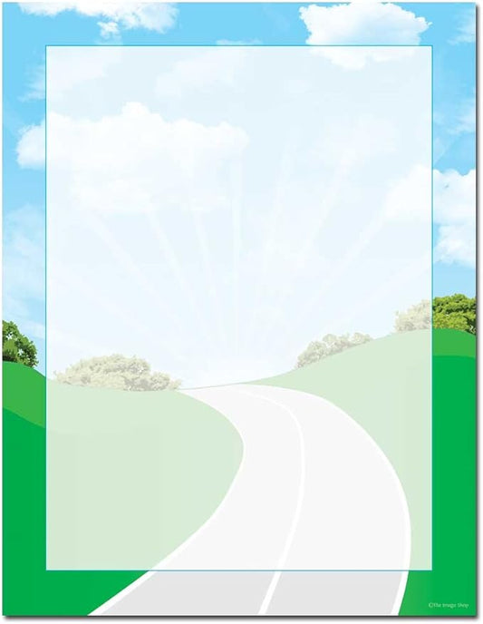 Road Trip Letterhead Laser & Inkjet Printer Paper, 100 pack
