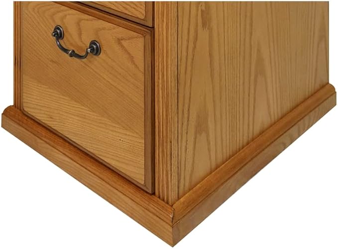 Martin Furniture Huntington Oxford 4 Drawer Wood File Cabinet Natural