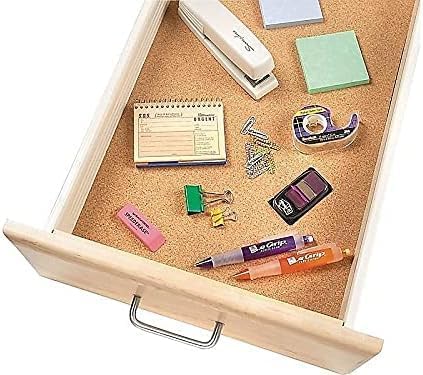 Corksidol Cork Board Tiles 12"x12" Bulletin Board-Cork Board- Ultra Strong Self Adhesive Backing for Classromm/Office/Floor/Wall/DIY-4 Pack