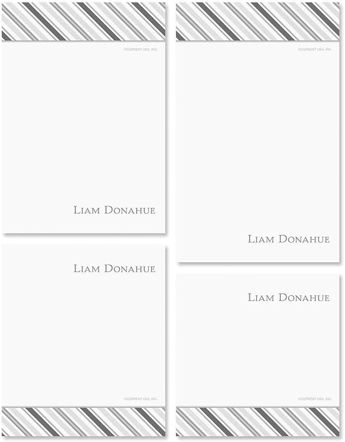 Current Old School Personalized Notepad Set - Set of 4