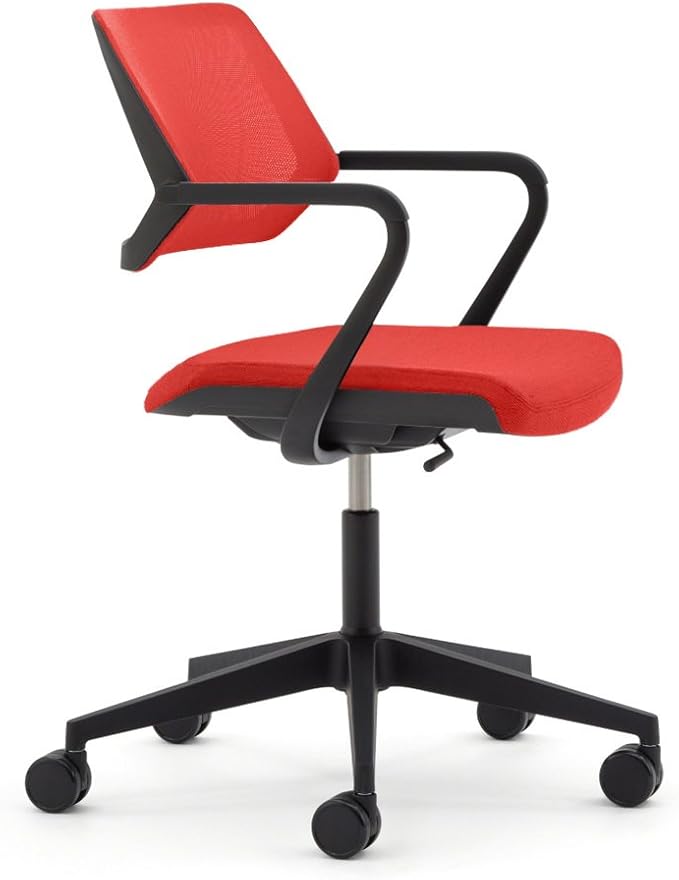 Steelcase QiVi Chair, Scarlet Fabric -