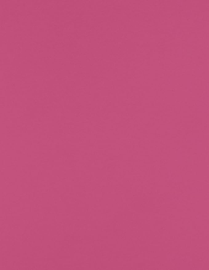 LUXPaper 8.5" x 11" Paper | Letter Size | Magenta Pink | 80lb. Text | 50 Qty