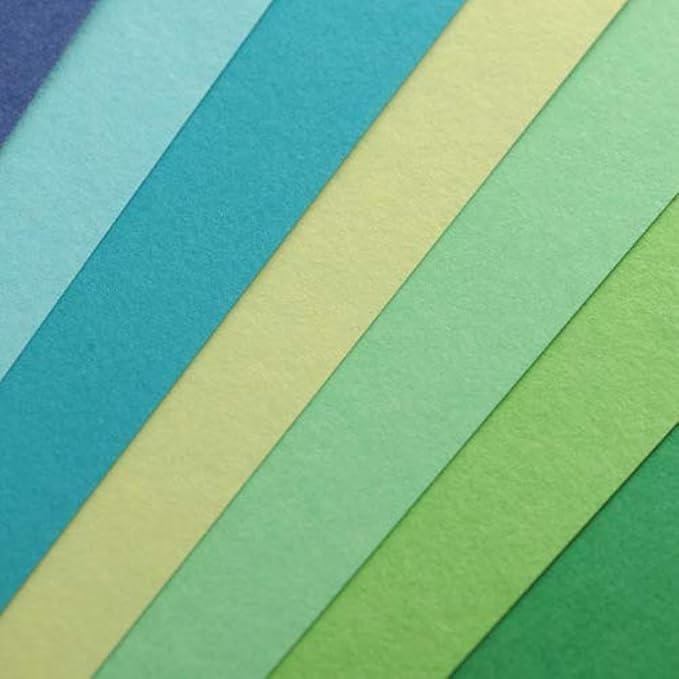 Canson Iris Vivaldi A4 185 GSM Smooth Colour Paper - Primary Blue (Pack of 50 Sheets)