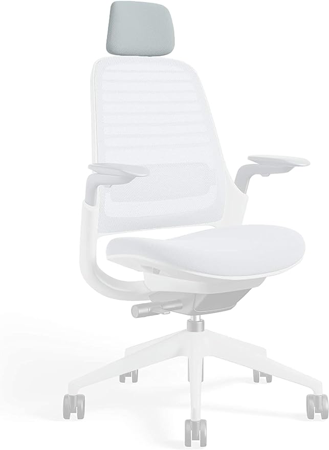 Steelcase Series 1 Headrest ONLY, Seagull Frame with 3D Microknit Fabric (Wasabi)