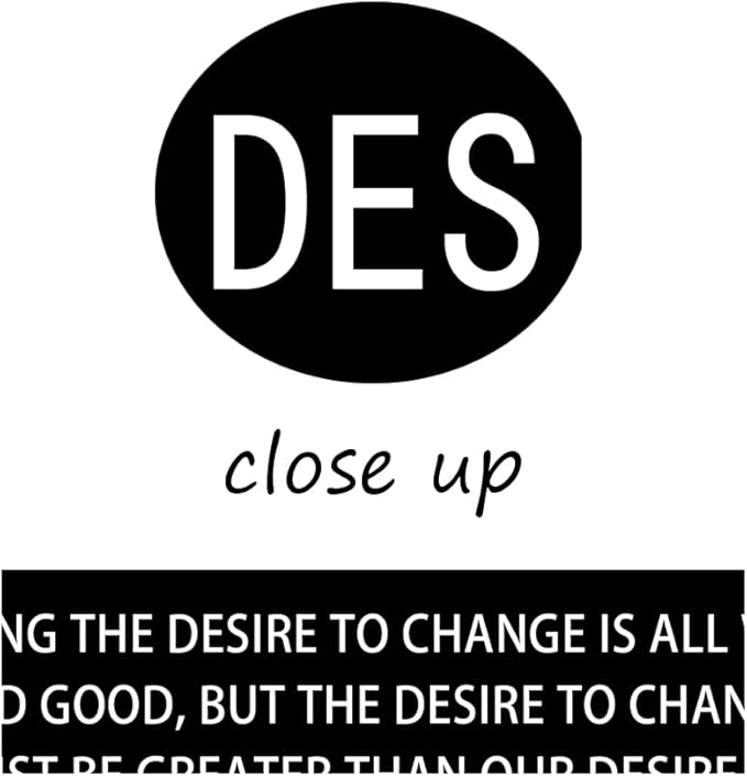 WYJZDZQ8 Inspirational Canvas Office Print Wall Art Desire Noun Motivational Picture Poster Painting Modern Inspiring Artwork for Home Living Room Bedroom Decor Ready to Hang [30''W x 40''H]